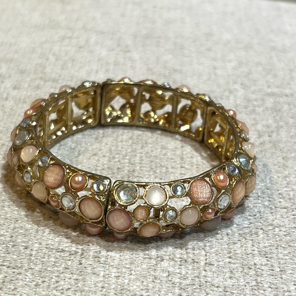 Multi Colored Jeweled Bracelet - Picture 2 of 4